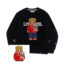 남자 여자 맨투맨 스웨트 셔츠 드리프트아웃 CHM-032-하이재킹 리버풀 CHM-032-HIJACKING LIVERPOOL