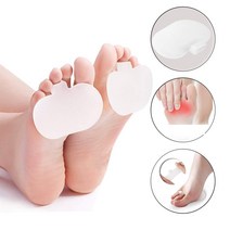발바닥 티눈 밴드 약 제거 여성용 다섯 발가락 앞발 패드 하이힐 하프 깔창 굳은살 발 통증 케어 충격 흡수 흡수 양말 발가락 패드 삽입물