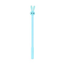 깜찍 토끼 학생볼펜(0.5mm)(스카이) 토끼 중성볼펜, 상세 참조
