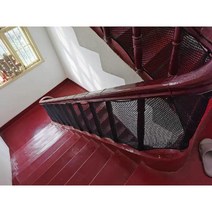 낙하물방지망 계단안전망 추락방지망 어린이 안전 방충망 방호망 그물망, 블랙 높이 90cm x 길이 100cm