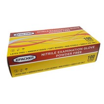 프리미엄 왁싱재료 일회용 장갑 100매 파우더프리 니트릴 라텍스, 라텍스 S