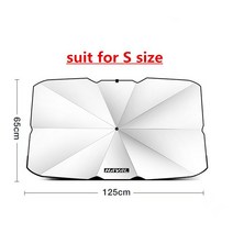 햇빛가리개 만리장성 HAVAL H6 H9 M6 F7 F7X 전원 wey용 전면 양산 자동차 앞 유리 차양 우산 사용자 정의, [01] For HAVAL Black S