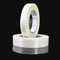 접착력에 강한 고밀도 유리섬유 테이프 15mm x10개유리섬유 유리섬유점착 유리섬유테이프 유리테이프 은박테이프, A-15mm