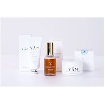 [케이모델크루] [3종세트] 얌세럼 50ml 얌크림 90ml 얌튜브 50ml / 얌 리바이탈 인텐시브 세럼 / 에너지 크림 / 보습 탄력 재생 / 얌스킨