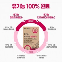 유기농엽산 예비부모선물 임신선물 세포영양제 혈액생성 임산부영양제 가족영양제 300mg x 60정