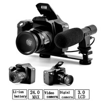 DSLR 카메라 입문용 dslr 18x 중망원 디지털 캠코더 풀 hd, 카메라만