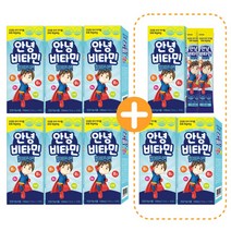 유아동 어린이 액상형 비타민+아연 안녕비타민(총90포 3개월분), 3개, 단품
