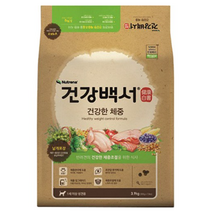 건강백서 어덜트 곡물 건강한 체중 반려견 사료, 7개, 3.9lg