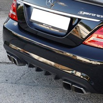 자동차 리어 디퓨져 범퍼 튜닝 카본 몰딩, 06. BLACK (3PIN), A TYPE