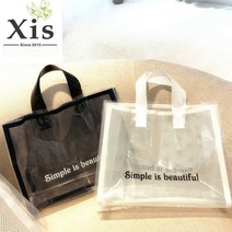 라파무역 심플쇼핑백, 화이트 미니29*29*8cn, 50장