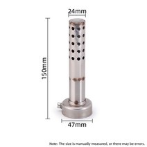 요시무라 r77 배기 파이프 촉매 탈출 소음기 silenciador 머플러 플러그 49mm 이동식 db 킬러, a, 1개