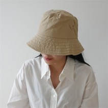 [이쁜] 스티치 나일론 버킷햇 모자 hat (8881397)