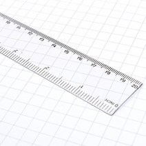 선긋기용 20CM 직선자 점선자 방안자 밑줄긋기 함수 과제
