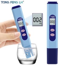 PH측정기 tds 미터 수질 테스터 자동 보정 테스터 0-990ppm 이상적인 물 테스트 미터 식수 수족관, 없음