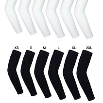 사이즈별 쿨토시 팔토시 빅사이즈 스몰사이즈 흰색 블랙 여자 남자 스포츠 작업 낚시, 02. 화이트 팔토시, 2XL