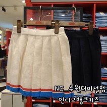 인디고키즈 동아강북점 아동 주니어 봄 가을 간절기 니트 스쿨룩 밴딩 소프트 테니스 스커트 IKWH23101