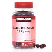 커클랜드 크릴 오일 500mg 160정 1개