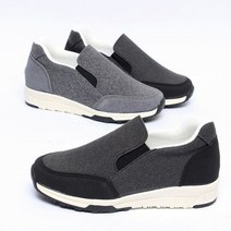 모직 5굽 키높이 여성슬립온