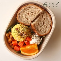 [윤식단] 샐러드 정기배송 프로그램 도시락 배달 건강 식단 새벽 구독 저염, 일반배송(전국지역), 1일 1식, 20일 프로그램