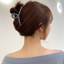 롤스 올림머리 집게핀 머리핀 명품 긴머리 반머리 반묶음 무광 꼬임 데일리 헤어핀 예쁜 삔