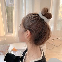 퍼 곱창머리끈 / 밍크머리끈 퍼 털