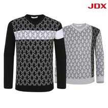 JDX 남성 자가드 풀오버 V넥 2종 택 1 X2SSSPM05