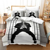미니트레일러 미니카고트레일러 캠핑 트롤리 웨건 엘비스 프레슬리 락 가수 3D 침구 세트 소프트 듀벳 커, 02 Eu King 240x220cm, 13 13