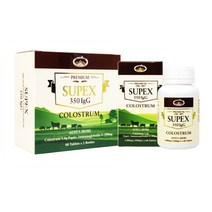 (호주)Natures Top 네이쳐스탑 350IgG 콜로스트롬 수펙스 초유 60정 2팩