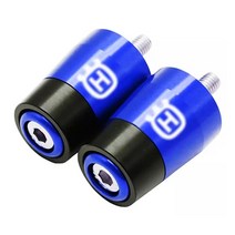 로얄 엔필드 총알유성클래식 350 500 인터셉터 650 컨티넨탈 gt 535 히말라야 411 400 cnc 핸들 바 엔드 쇼크 캡, 푸른