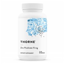 Thorne Research Zinc Picolinate 15 mg 쏜 리서치 아연 피콜레이트 15mg 60캡슐 1개