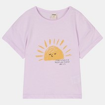 치크(CHEEK) [치크]루즈핏 그래픽 반팔 티셔츠 CKRA2231B_NC순천점