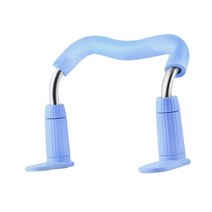 QDY 학생 쓰기를위한 앉은 자세 브래킷 어린이 교정 장치, 파란색, 플라스틱