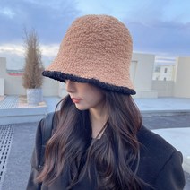 도브 엣지 뽀글이 버킷햇 비니 벙거지모자 니트모자 챙모자 겨울모자 가을모자 방한모 비니모자 털모자