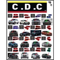 MY [ 카엔 ] CDC 외부필터 ( 외기필터 ) 차종 모음