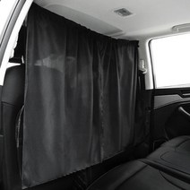 에어커튼 자동차 격리 커튼 밀봉 택시 칸막이 보호 및 상업용 차량 에어컨 차양 및 개인 정보 보호 커튼, 검은색