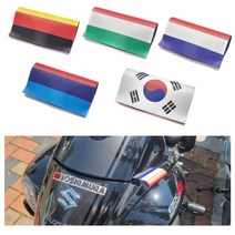 락모터스 차량용 라벨 태그 스티커 악세사리 미니쿠퍼 동호회 자동차라벨 로고 국기 엠블럼 diy튜닝, 대형(독일)
