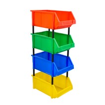 연결대 부품박스 특대형 랜덤 플라스틱 부품함 부품상자 공구함 공구박스, 연결대 부품박스(특대형), 연결대 부품박스(특대형)) 레드