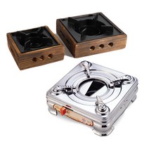 미니 개인화로 우드스토브 캠핑화로대 가정 고체연료 그릴, TBA99 우드화로(대형)