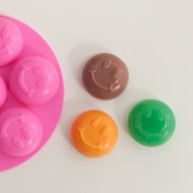 지안네이처 스마일7구 실리콘몰드 비누몰드