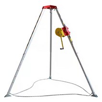 구조용 삼각대 화재 맨홀 안전 윈치 로프 구난 걸쇠, 구조 삼각대 1800파운드, 구조삼각대1800파운드