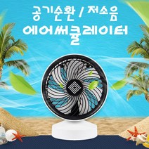 브랜드없음 저소음 공기순환 에어서큘레이터 USB 미니 선풍기, 단일옵션