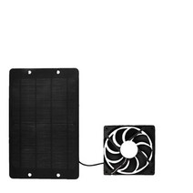 가스배출 화목난로흡출기 고기 환풍 창틀태양열 배기 팬 10W 12V 공기 추출기 미니 환풍기 태양 전지, 01 1pc fan