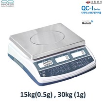 이노템/QC/계수용전자저울/백라이트/30kg(1g)/경보음기능/계량/계수저울/재고파악 QC시리즈/계수용전자저울/전자저울