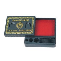 매표 사각 인주 100 인주 인주사각 사각인주함 도장인주 인주케, 단품