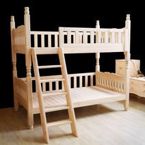 [우리들나무] 편백 궁 2층 침대, .