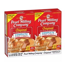 펄밀링컴퍼니 오리지널 컴플릿 팬케이크 와플 믹스 4.52kg (미국배송) Pearl Milling Company Original comolete Pancake waffle Mix