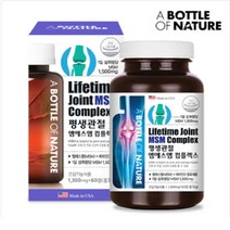 어바틀 평생관절 MSM 엠에스엠 컴플렉스 60정 1개월 1병, 1