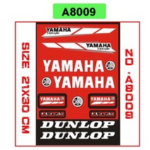 화이트리버 오토바이 스티커 데칼 랩핑 튜닝 스티커 방수 반사, A8009