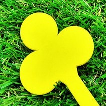 LUCK 클로버 식물 이름표 화분꽂이 수목표찰 식물라벨