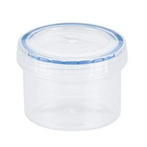 LocknLock Easy Essentials Twist Food Storage lids/Airtight containers BPA Free Short - 5 oz - for, 1